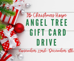 Angel Tree Gift Card Drive