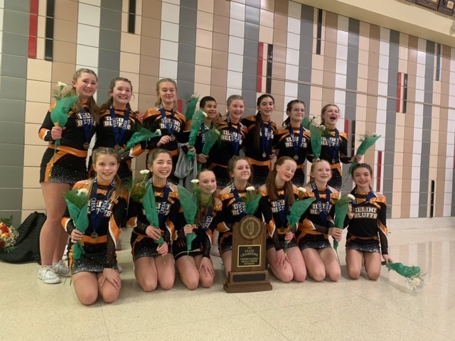 Our State Champ MS Cheerleaders!